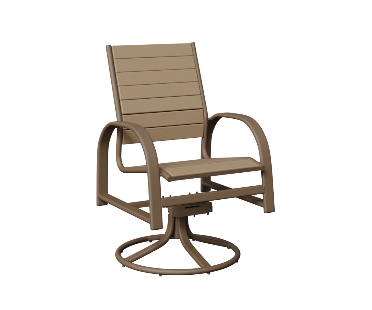 Berlin Gardens Murphy Swivel Rocker Dining Chair view 1