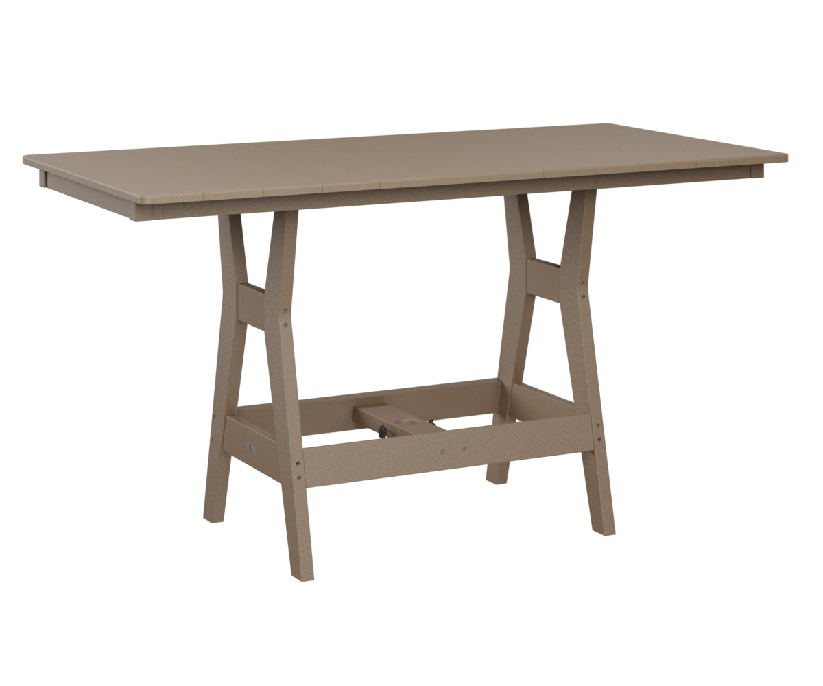 Berlin Gardens Harbor 33″ x 66″ Rectangular Bar Table lifestyle 4