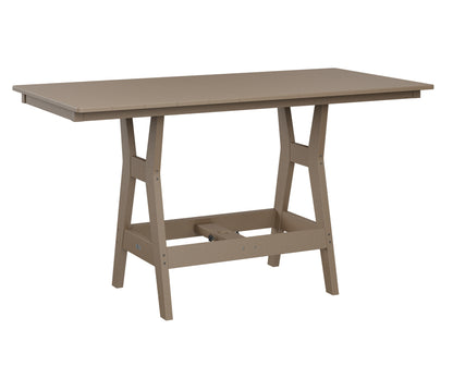 Berlin Gardens Harbor 33″ x 66″ Rectangular Bar Table lifestyle 4