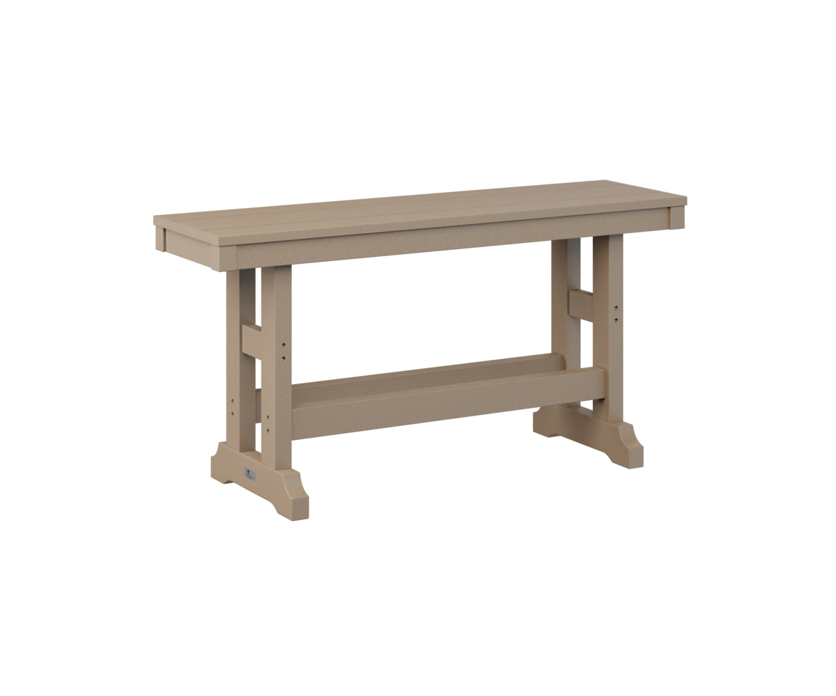 Berlin Gardens Garden Classic 44″ Bench in Weatherwood