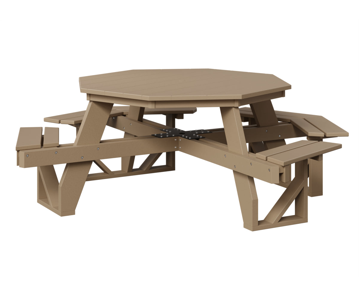 Berlin Gardens ADA-Compliant Octagon Picnic Table lifestyle 3