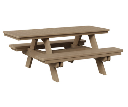Berlin Gardens ADA-Compliant Rectangular Picnic Table lifestyle 3