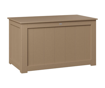 Berlin Gardens 32" Large Deck Box in Weatherwood