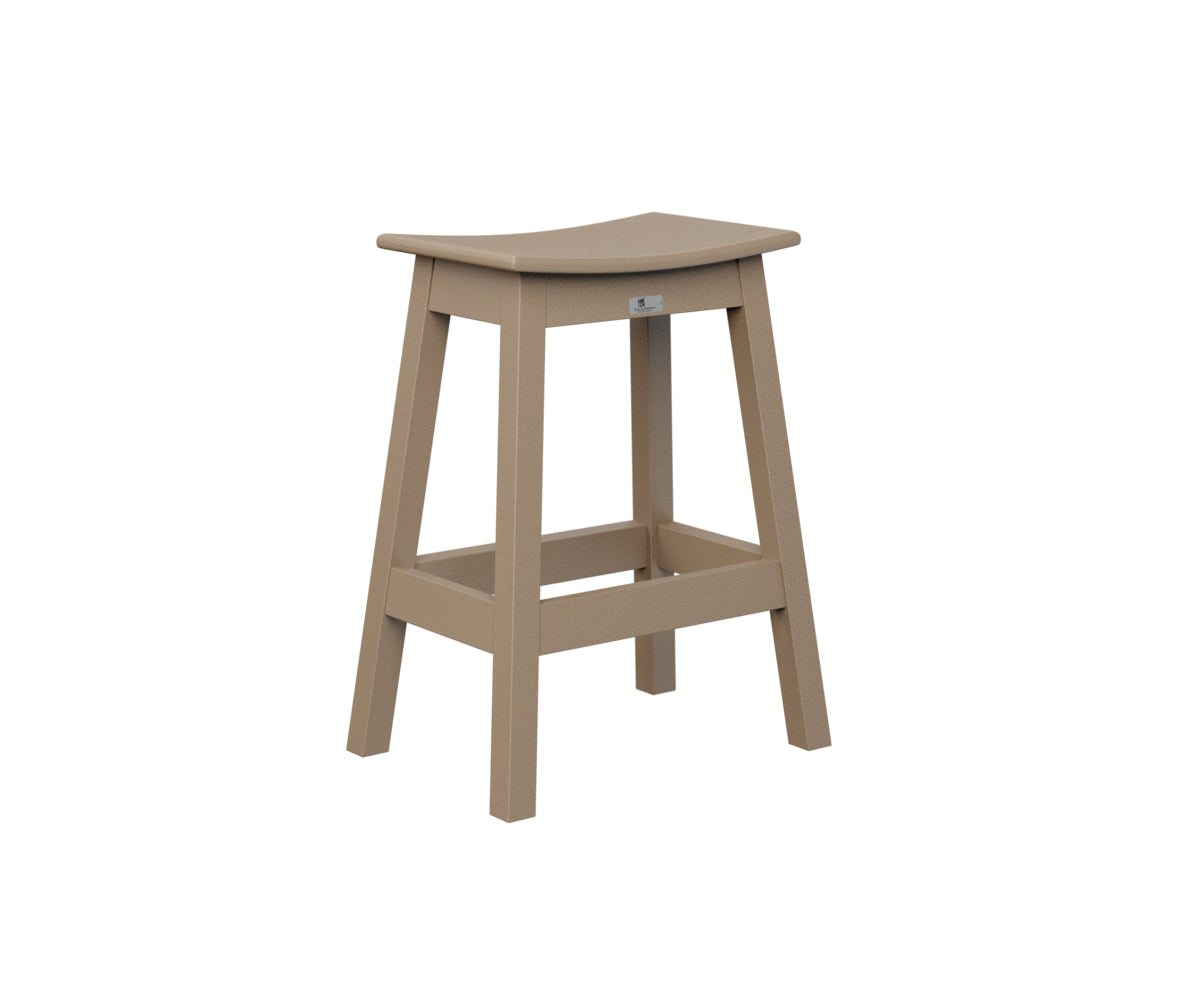 Berlin Gardens Saddle Counter Stool lifestyle 3