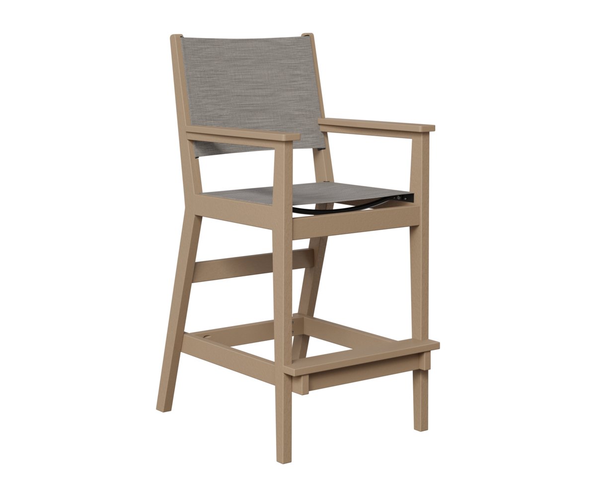 Berlin Gardens Mayhew Padded Sling Bar Chair view 2