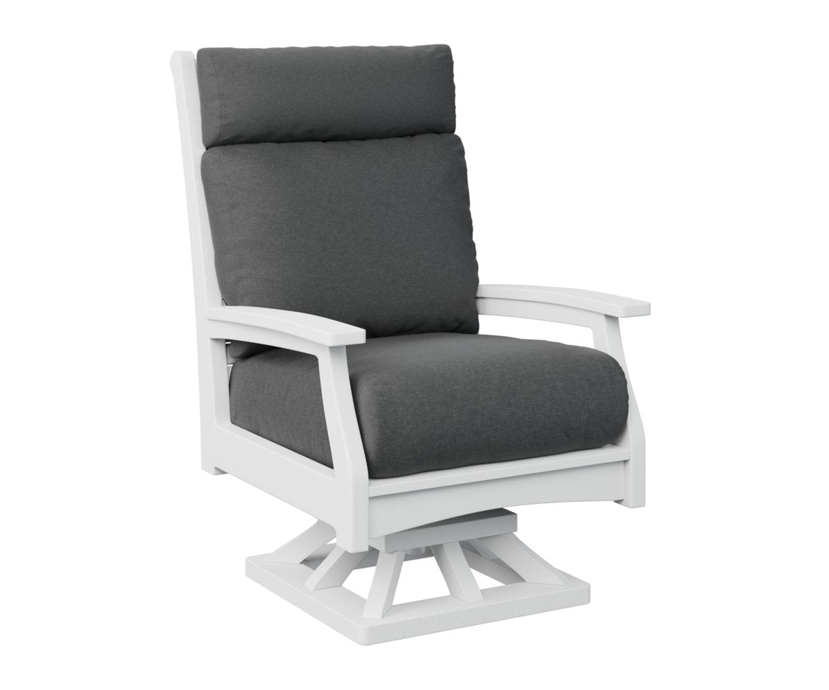 Berlin Gardens Classic Terrace High Back Swivel Rocker lifestyle 5