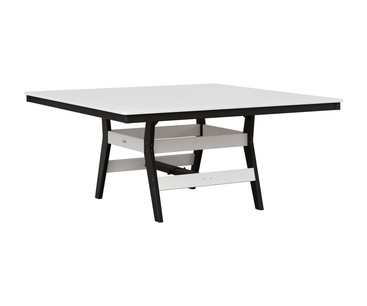 Berlin Gardens Harbor 66″ Square Dining Table lifestyle 5