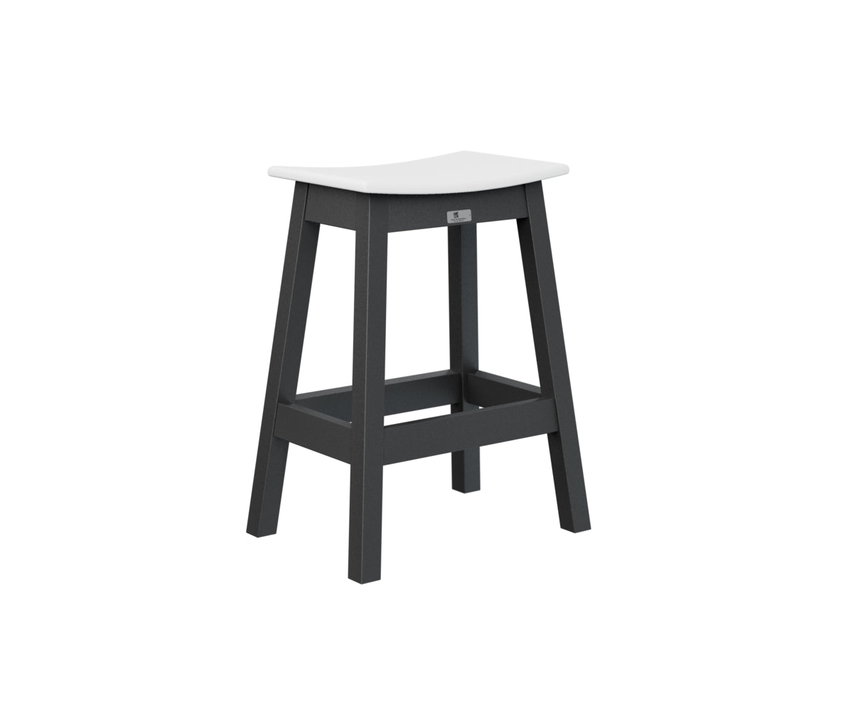 Berlin Gardens Saddle Counter Stool lifestyle 5