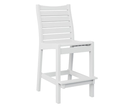 Berlin Gardens Bristol Bar Chair in White