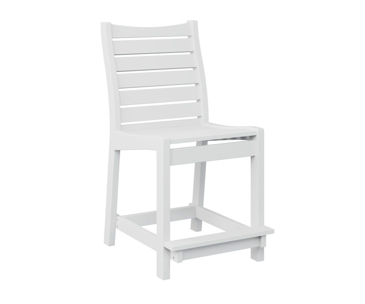 Berlin Gardens Bristol Counter Chair in White